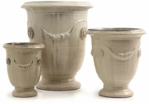 PAOLELLI GARDEN Садовый горшок из терракоты ручной работы New age smaltata 21 4303 / 21 4304 / 21 4305