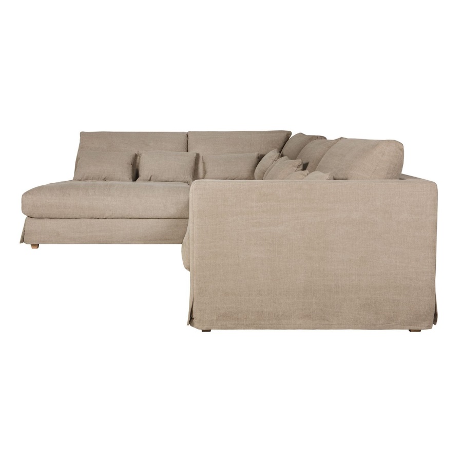 Диван угловой Heaven, левосторонний, бежевый Sits S1222 - Вид №2