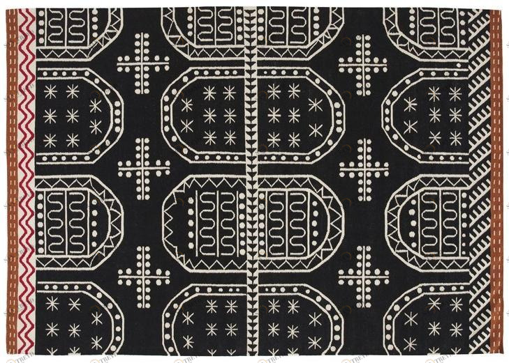 GAN Ковер ручной работы из шерсти Kilim sun-id-1403930