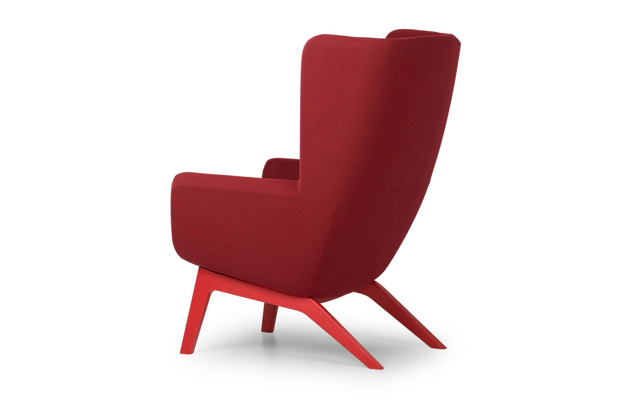 Тканевое кресло с подлокотниками с высокой спинкой True Design Arca ARCH-00046815 - Вид №7