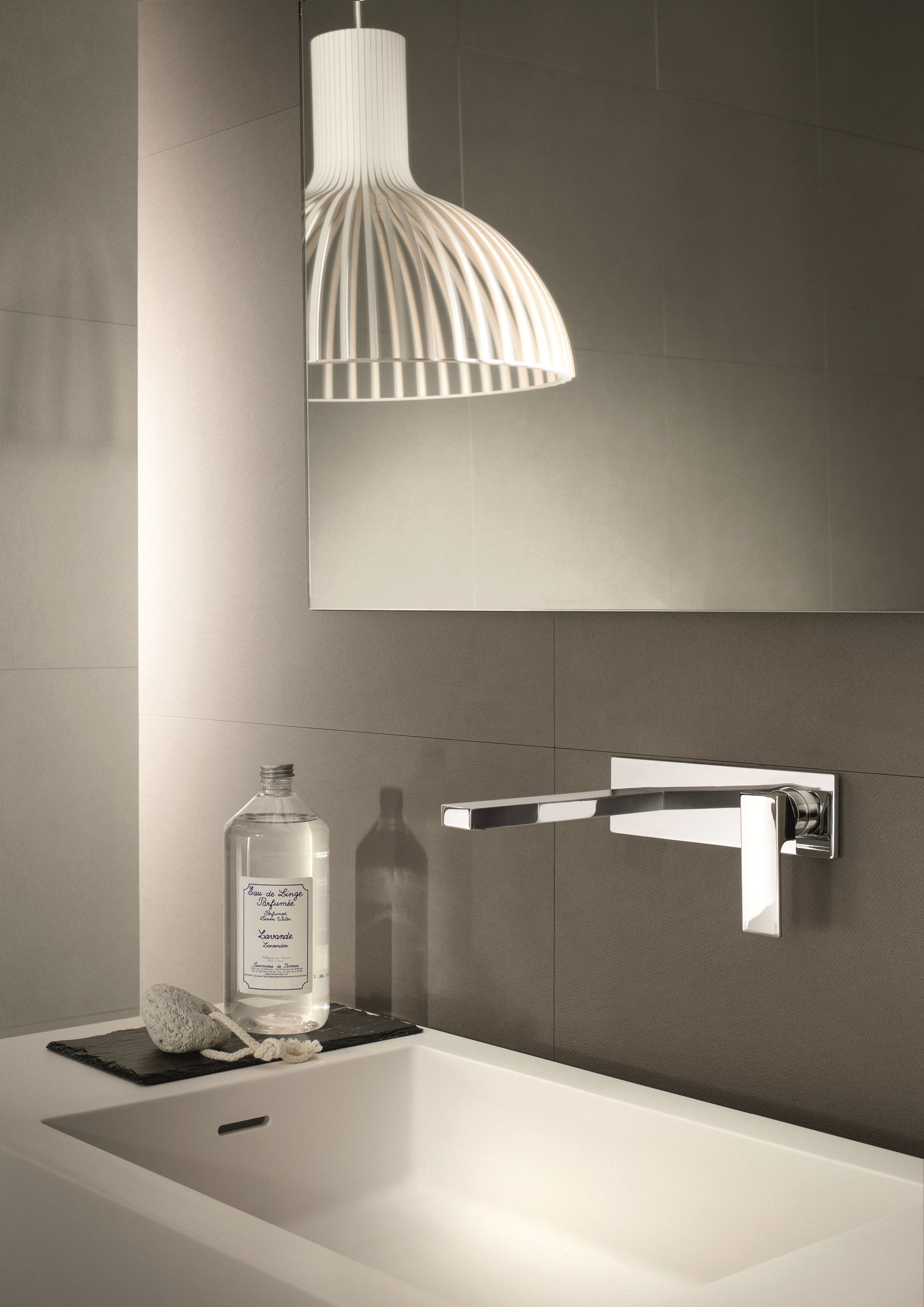 Настенный смеситель для раковины с пластиной Fantini Rubinetti MINT ARCH-00063445 - Вид №1