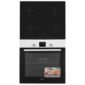 9280264 Духовой шкаф электрический Simfer B6EW56070 + Варочная поверхность индукционная Simfer H60I74S003