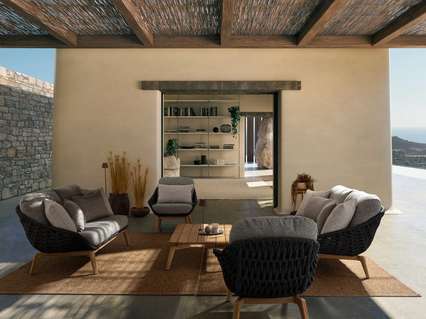 Открытый полипропилен сплошной цвет ковер BIZZOTTO MILLIE ARCH-00050207 - Вид №13