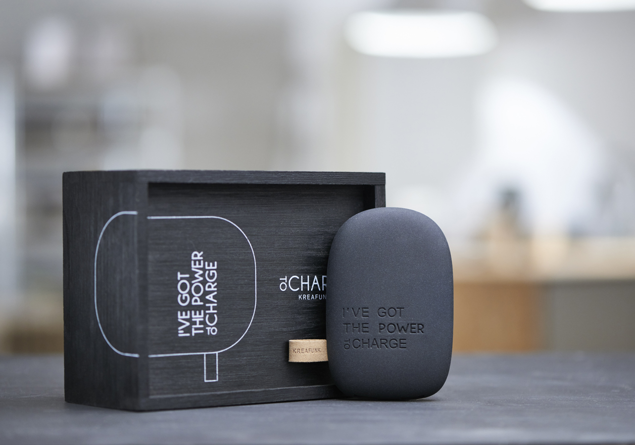 Аккумулятор внешний  toCHARGE черный KREAFUNK KFSK80 - Вид №2