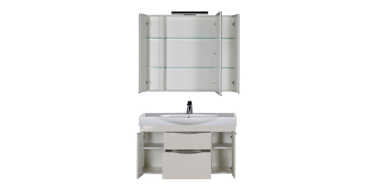 Комплект мебели Aquanet Франка 105 слоновая кость 00183191 - Вид №3