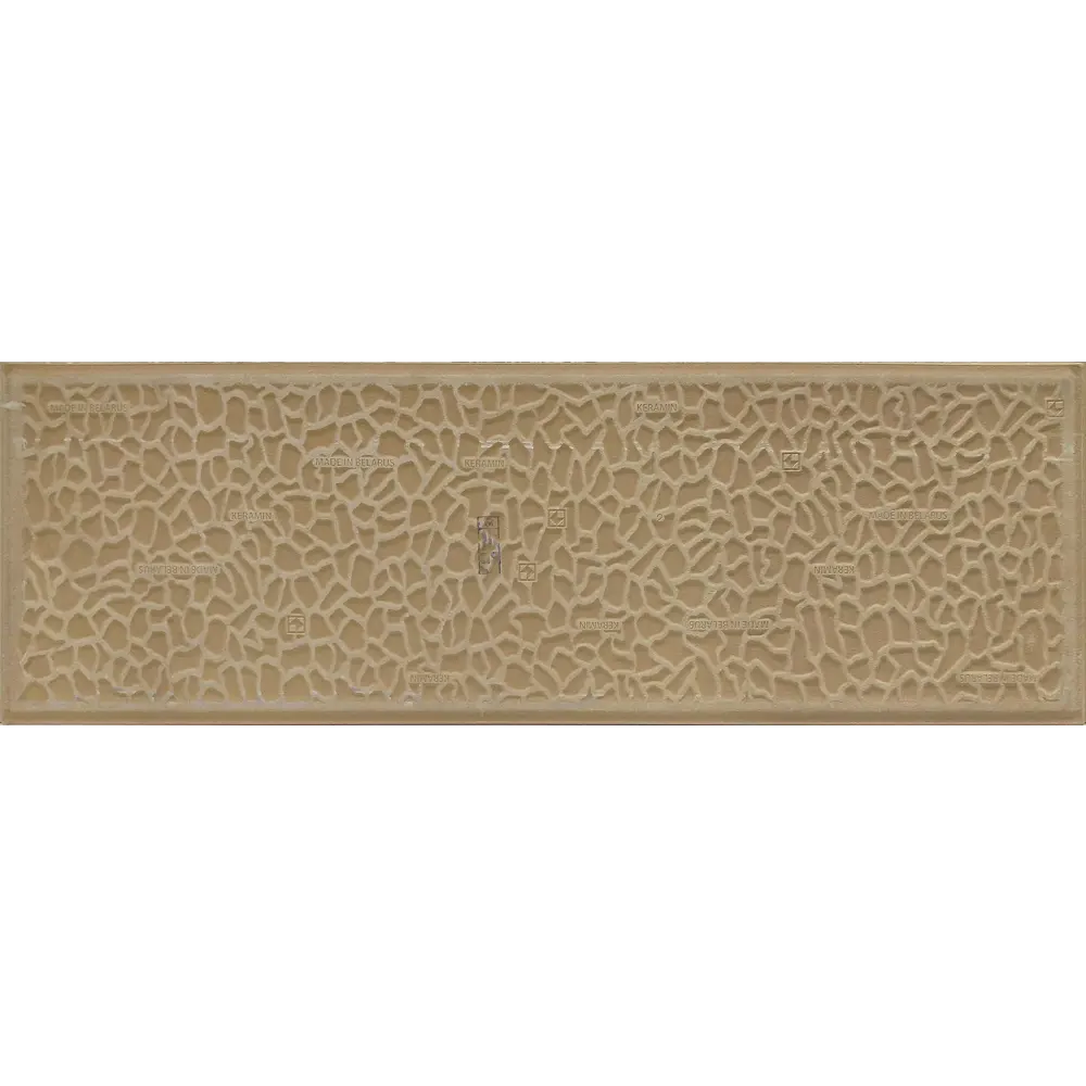 Плитка настенная Керамин Сонет 3Д 75x25 см 1.69 м² цвет бежевый STLM-2115110 - Вид №2