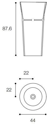 FALPER Отдельностоящий ротондо Lavabo из ceramilux® Handmade sun-id-1373818 - Вид №2