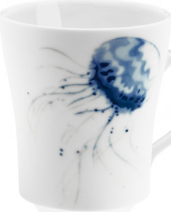 10581139 Hering Berlin Кружка Hering Berlin "Медуза" "Океан" 400мл Фарфор