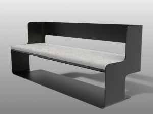 Скамья со спинкой