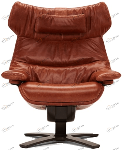 Natuzzi Кожаное кресло-реклайнер с подголовником sun-id-1449076