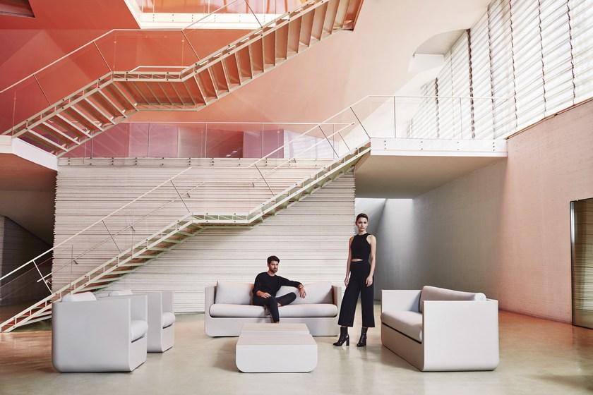 VONDOM Садовый столик квадратный Ulm sun-id-1356113 - Вид №6