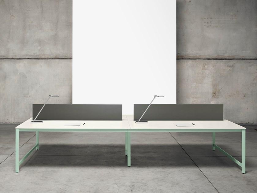 Manerba Прямоугольный стол с подступенком K-word sun-id-1432584 - Вид №1