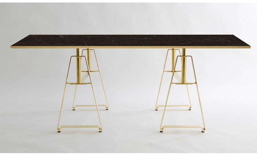 Vela Arredamenti Прямоугольный обеденный стол из железа sun-id-1414538 - Вид №2