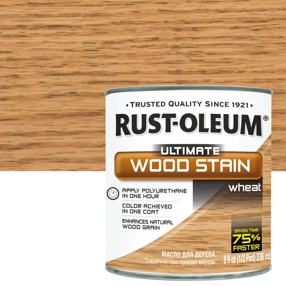 Масло тонирующее Ultimate цвет пшеница 0.236 л 82482311 STLM-2029378 RUST-OLEUM 