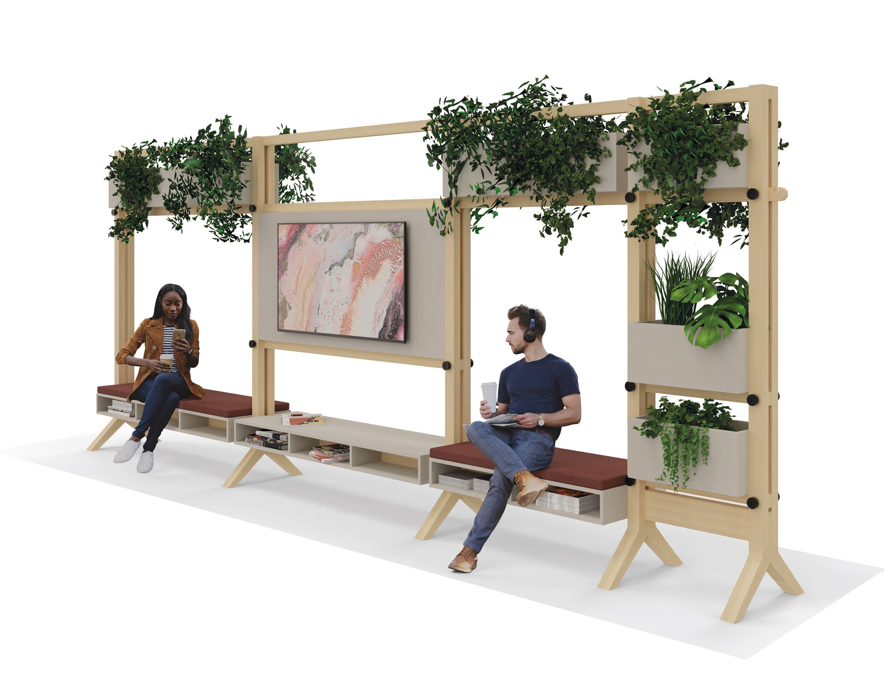 Отдельно стоящий книжный шкаф werner works хоккей ARCH-00145704 - Вид №10