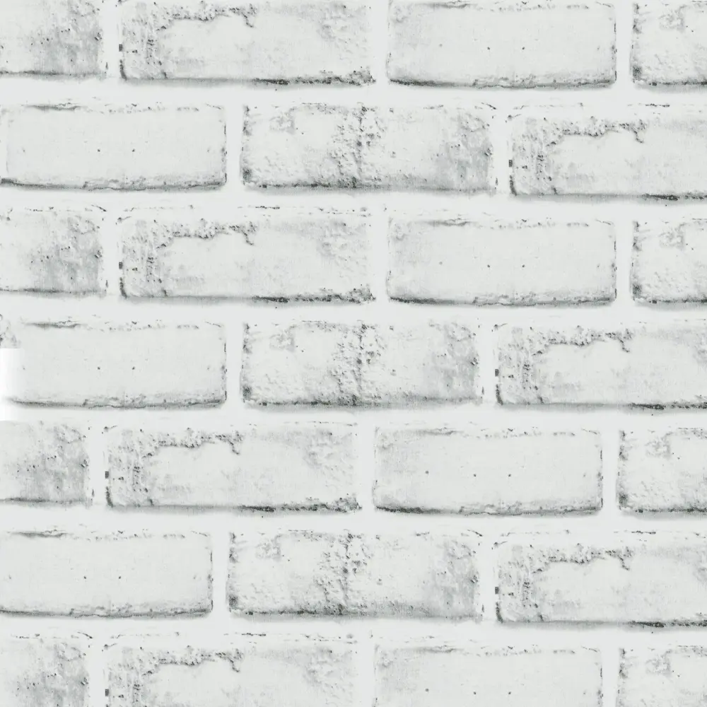 89346768 Пленка самоклеящаяся Кирпич 0.45x8 м цвет белый STLM-0833181 INSPIRE 