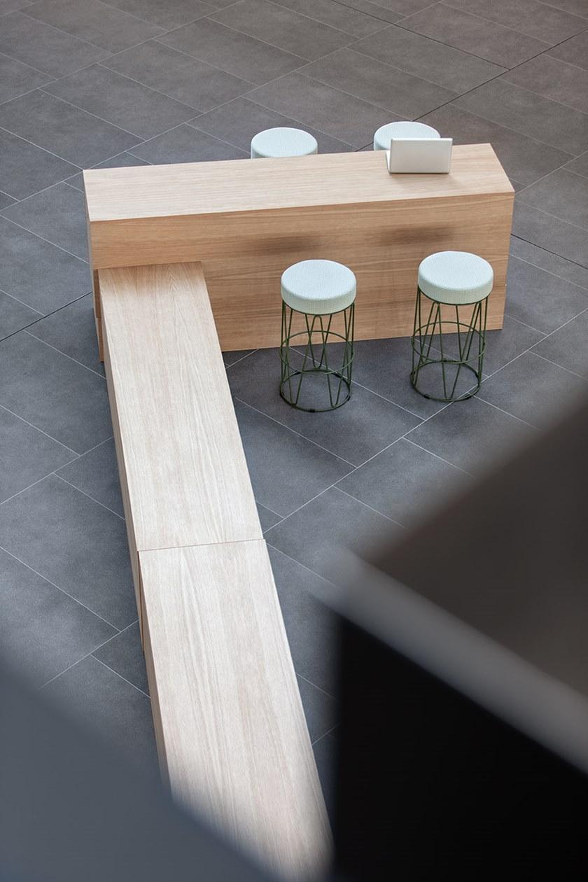 iSimar Высокий садовый табурет из стали Lagarto 9162 - Вид №10