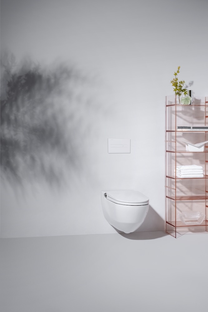 H8206917570001 Подвесной безободковый унитаз-биде с пультом дистанционного управления, с сиденьем и крышкой LAUFEN PRO - Вид №27