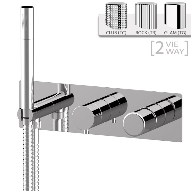 TG712D2Q Смеситель для душа DANIEL RUBINETTERIE Trilogy - Вид №2