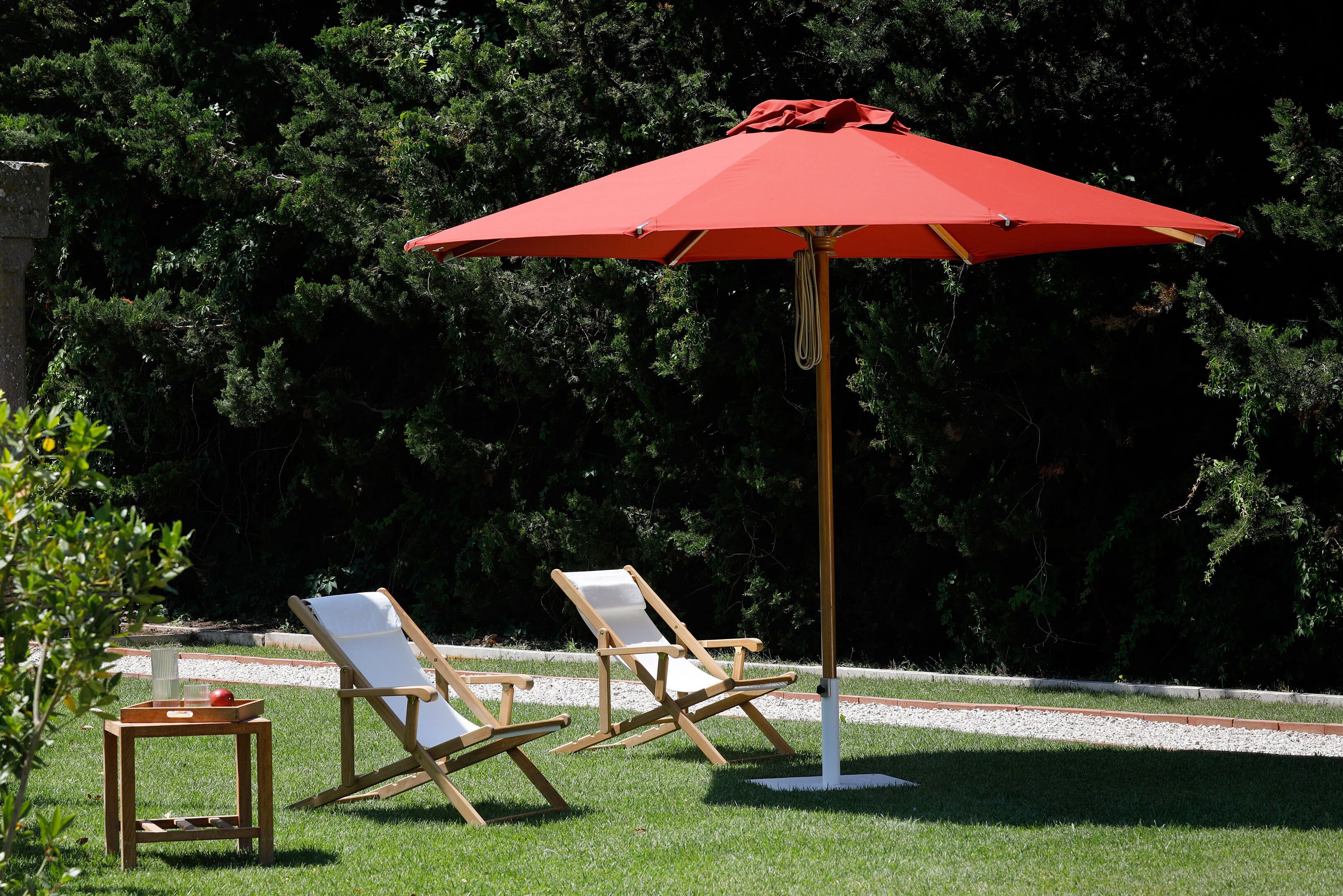 Алюминиевый круглый поворотный зонтик Unopiù LIPARI ARCH-00048214 - Вид №3