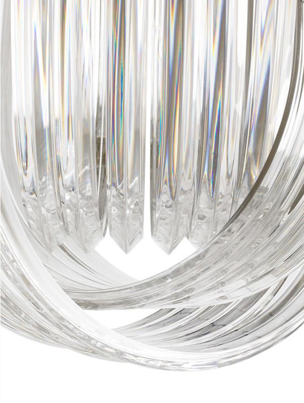 Подвесной светильник Murano 6 black от Delight Collection KR0116P-6 DELIGHT COLLECTION ДИЗАЙНЕРСКИЕ 243738 Прозрачный;черный  - Вид №3