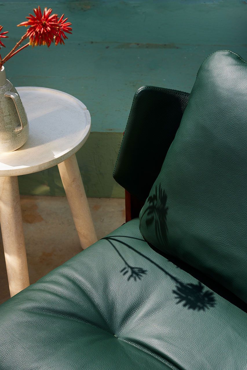 Круглый каменный журнальный столик Остуни Exteta Stone Line ARCH-00124552 - Вид №4