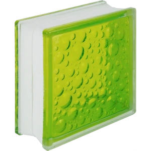 Стеклоблок Богема Савона цвет тархун