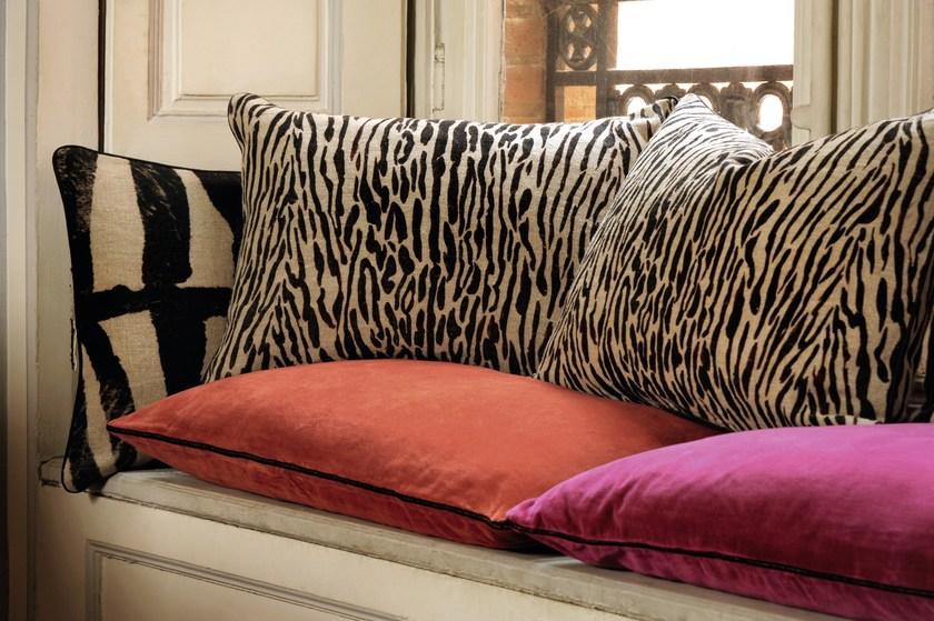 Élitis Прямоугольная подушка из льна со съемным чехлом Tiger sun-id-1503389 - Вид №1