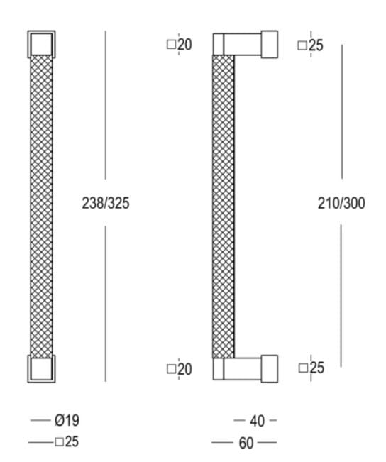 Латунная ручка Quincalux Монтре ARCH-00063175 - Вид №2