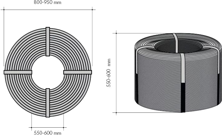 Глянцевая нарисованная проволока Bottaro BWB™ ARCH-00007172 - Вид №2