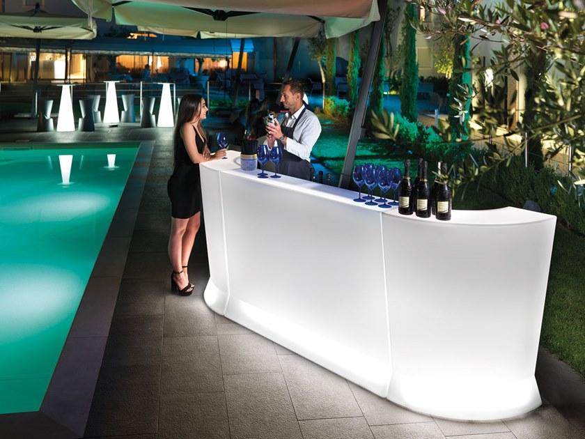 Lyxo Design Барная стойка с подсветкой из пластика для улицы sun-id-1465002 - Вид №1