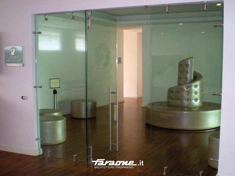 FARAONE Стеклянная передвижная стена Vetrodivide sun-id-1463558 - Вид №6