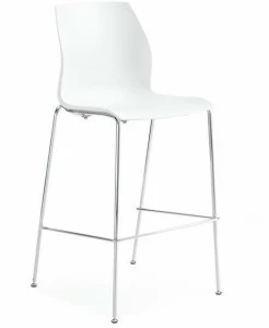 Kastel Табурет высокий полипропиленовый с подставкой для ног Kalea