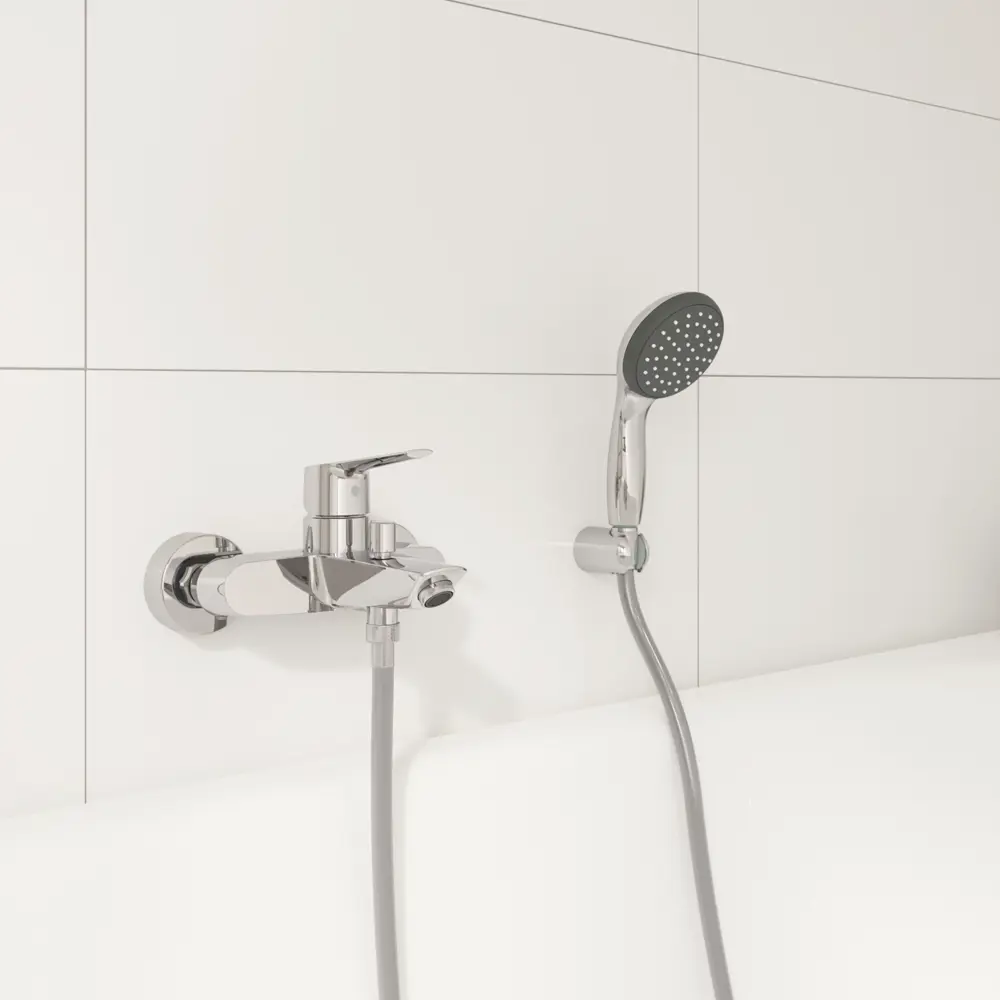 Смеситель для ванны Grohe Start однорычажный цвет хром STLM-2042640 - Вид №3