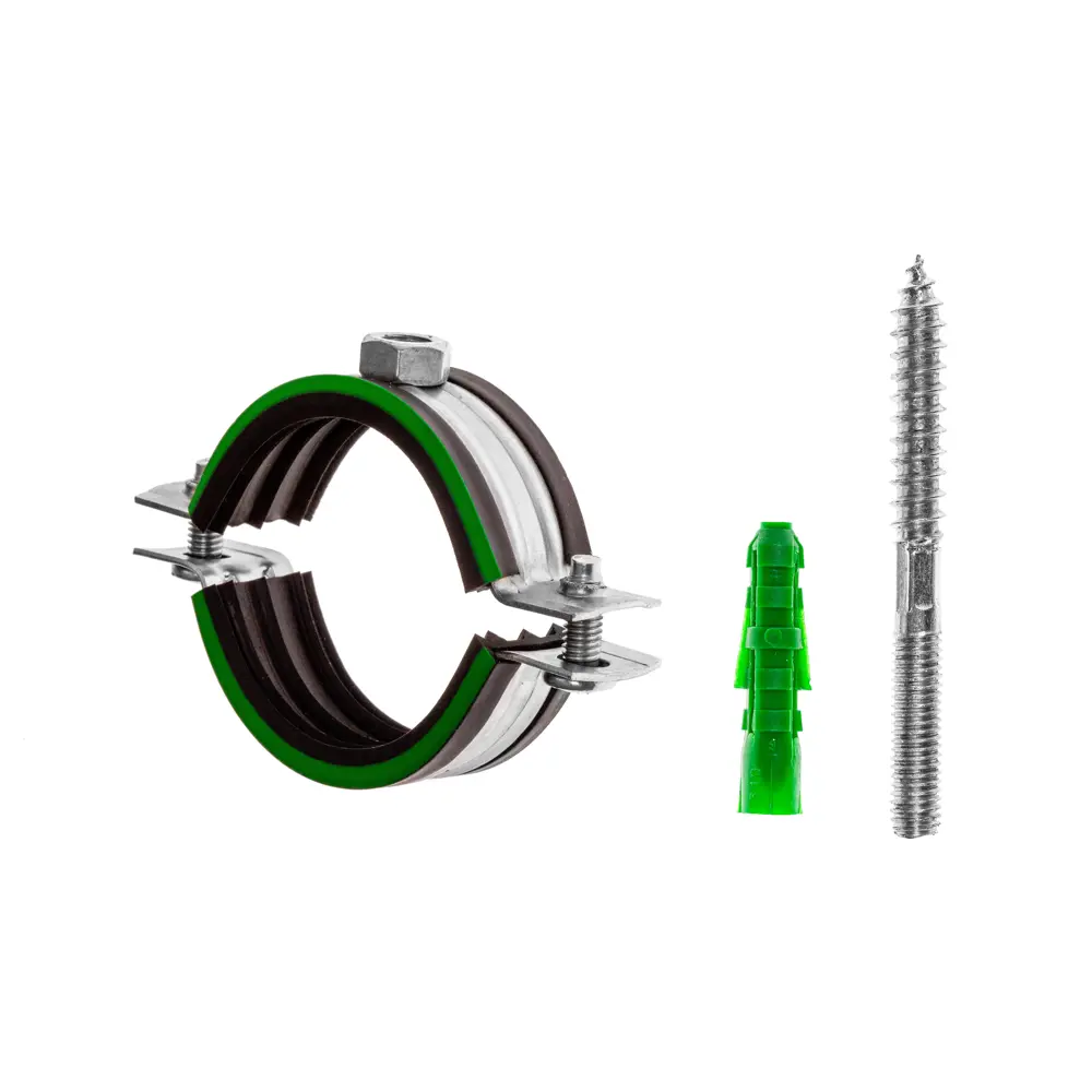 Хомут MAYER для надежного крепления труб с антивибрационной защитой 84858780 STLM-0056339 - Вид №1