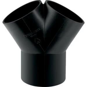 GEBERIT 367.481.16.1 Тройник двойной Y-образный Geberit PE 2 x 30°
