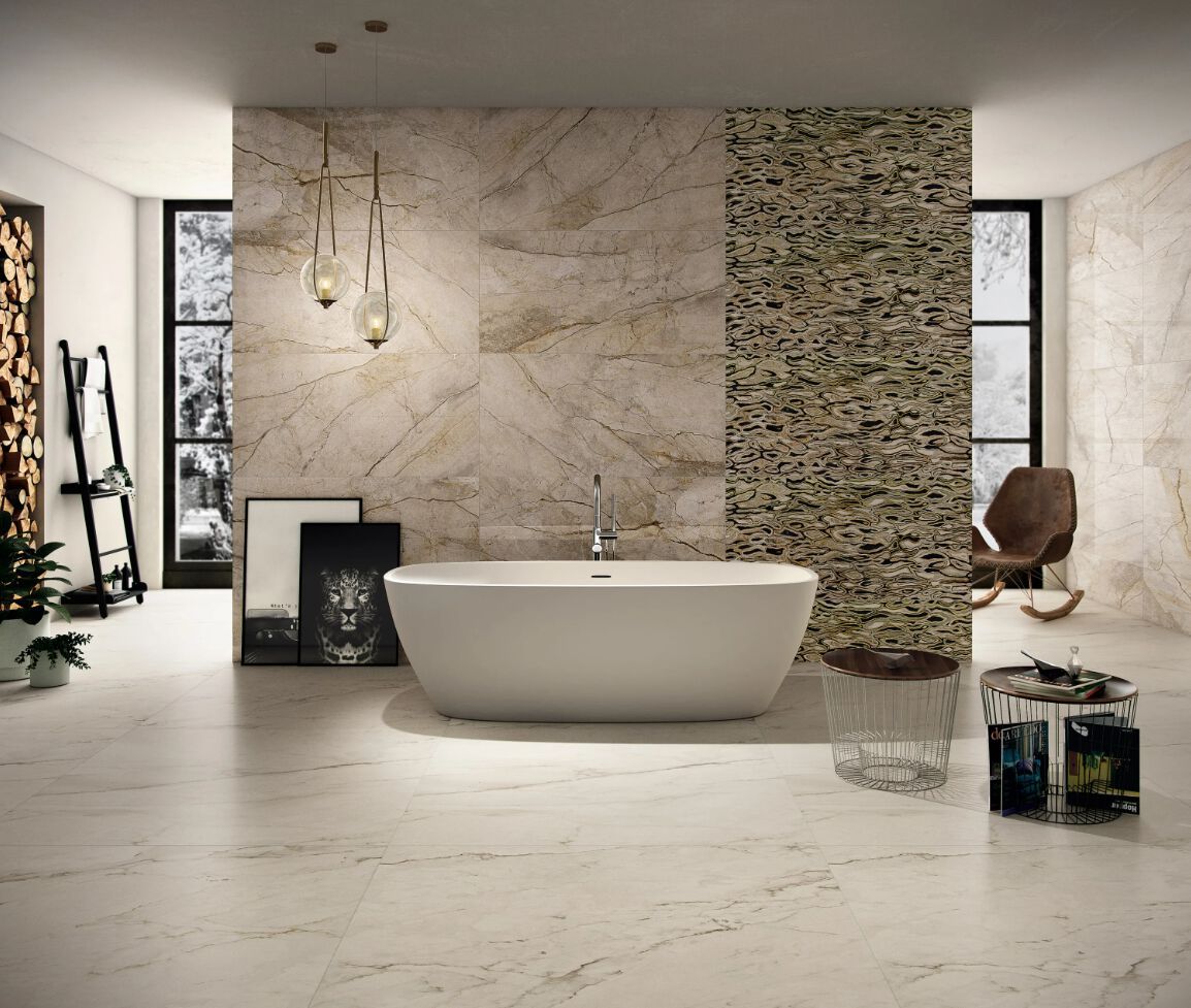 Пол / напольное покрытие из керамогранита с мраморным эффектом Imola THE ROOM ARCH-00073362 - Вид №58