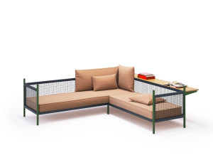 Офис двухсторонний угловой диван