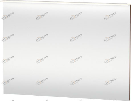 H2749601313 Happy D.2 Зеркало с подсветкой Американский орех, натуральный шпон Duravit