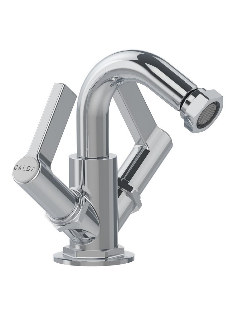 5707/2L/S Bellosta Rubinetterie БЛОК ДЛЯ БИДЕ С ОДНОМ ОТВЕРСТИЕМ С ПОВОРОТНЫМ НОЖОМ 