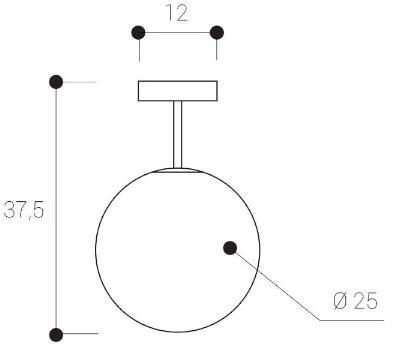 Miloox Потолочный светильник из опалового стекла Jugen 1744.66 - 1744.202 - Вид №4