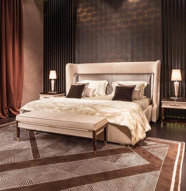 Turri Мягкая скамья из ткани Noir sun-id-1502922 - Вид №1