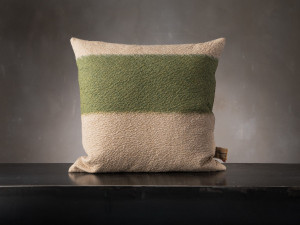 Квадратная подушка из хлопка и альпаки