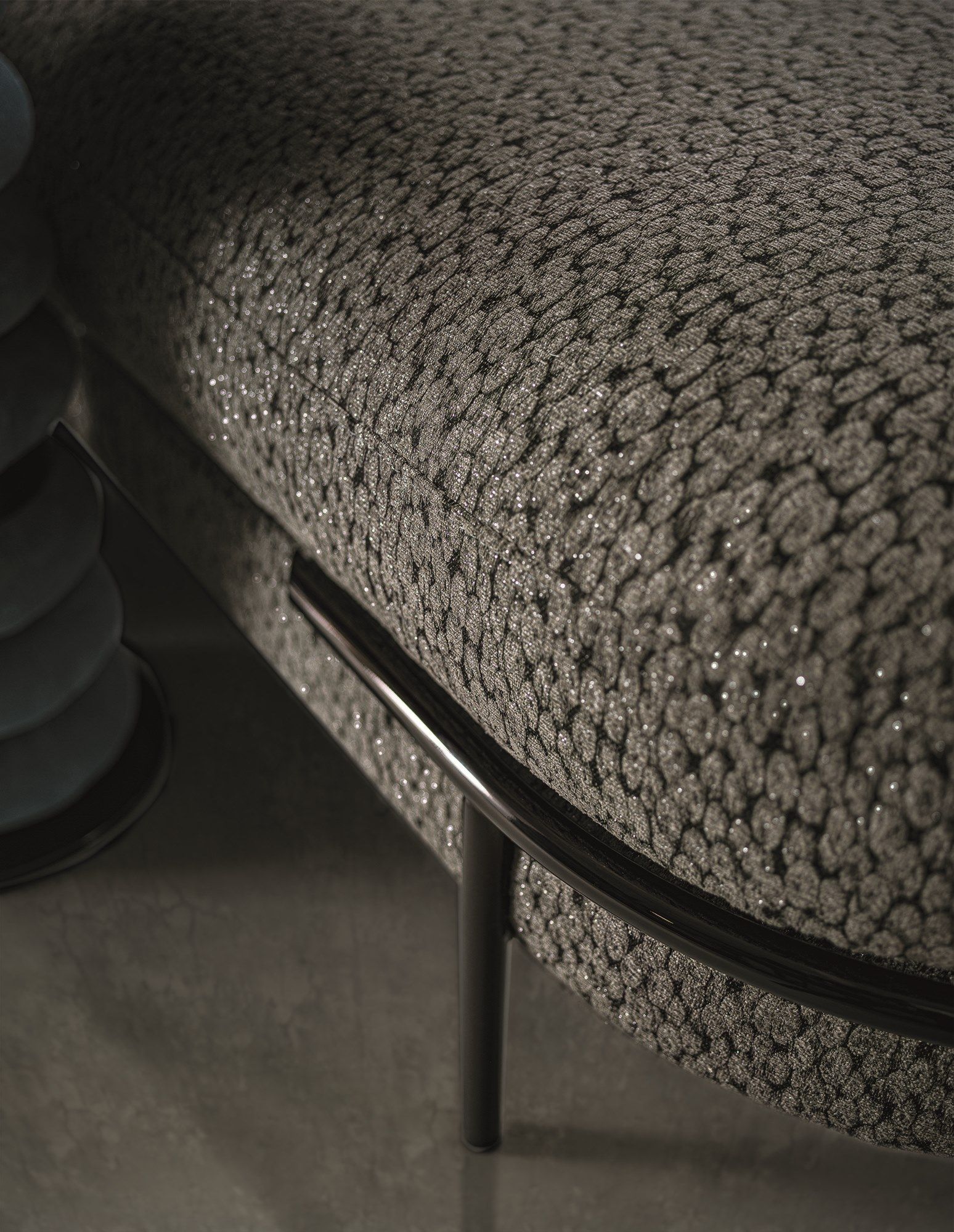 Мягкая скамейка из ткани Longhi Loveluxe 2020-Sartoria collection ARCH-00126888 - Вид №3