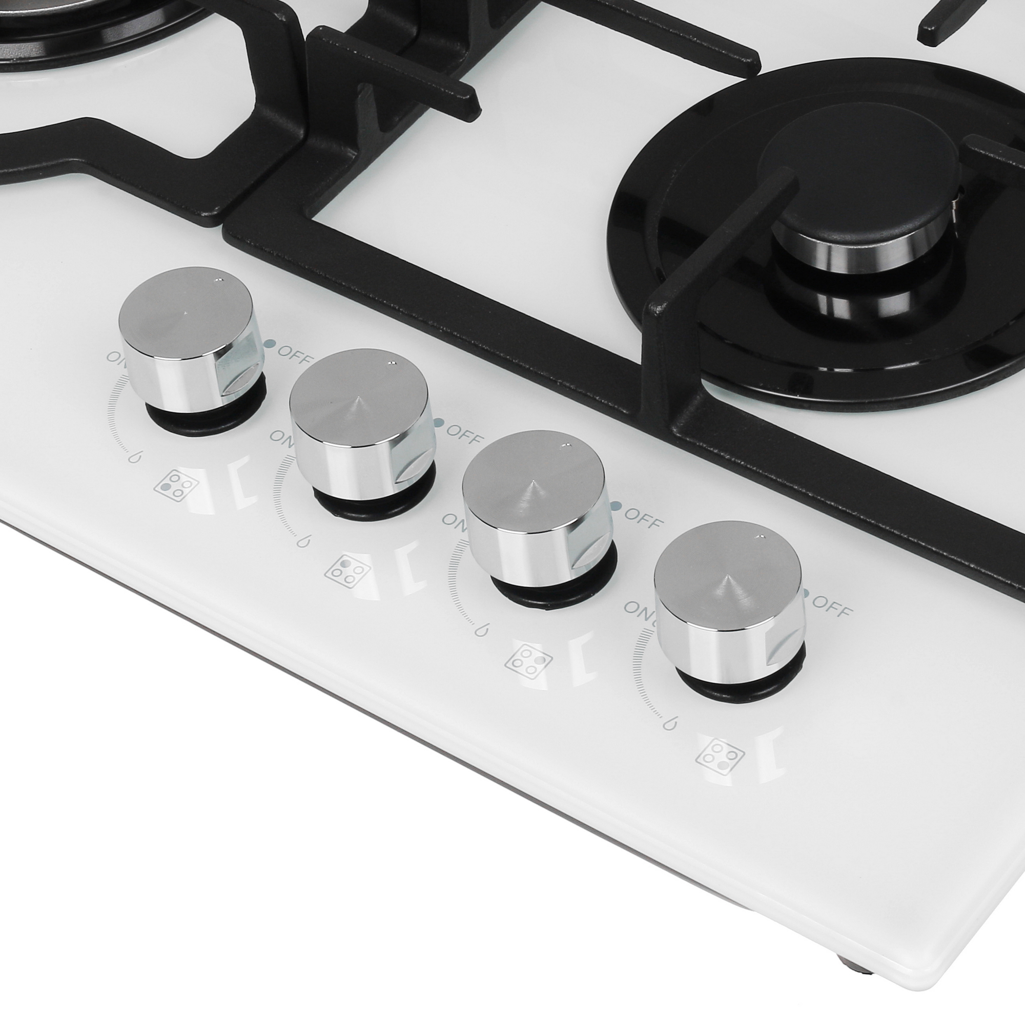 5052289 Газовая варочная поверхность DEXP LD4GTW STDN-0022653 - Вид №2