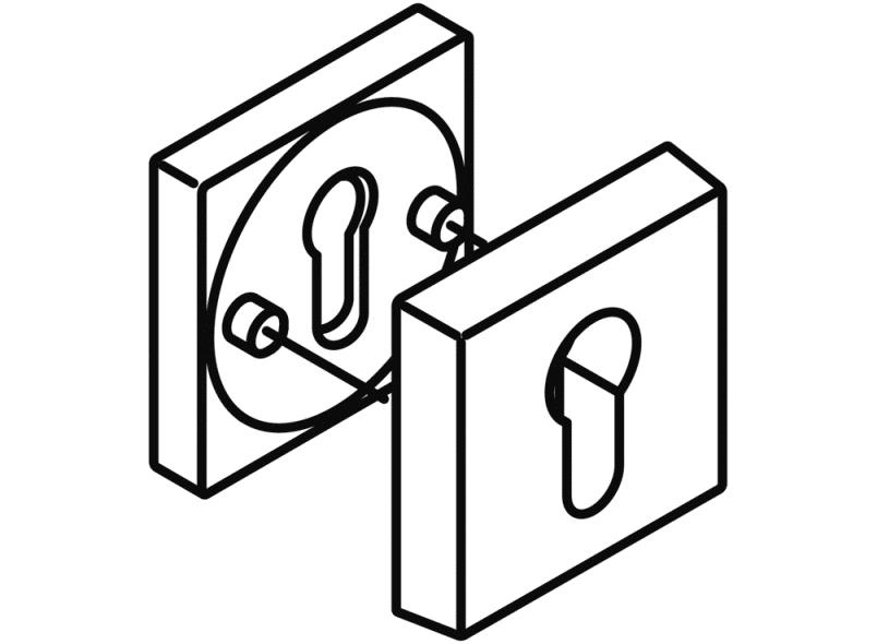 308XAES защитная розетка HEWI Serie 180 | Edelstahl  - Вид №2