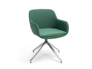 Тканевый стул с подлокотниками