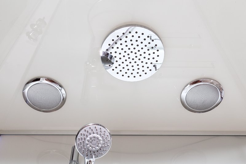 L 890 N с гидромассажем BLACK Душевая кабина DETO Серия L А01 с гидромассажем - Вид №5