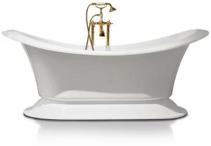 Gruppo Treesse Отдельностоящая овальная ванна Vasche in stile classico