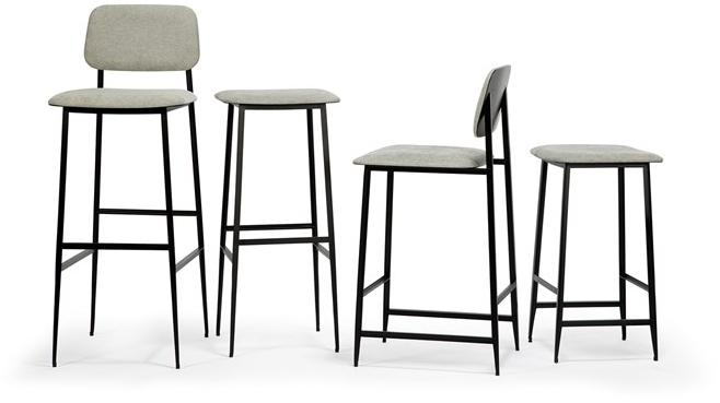 Ethnicraft Табурет из полиэстера со спинкой Anders 60081 - 60083 - Вид №5